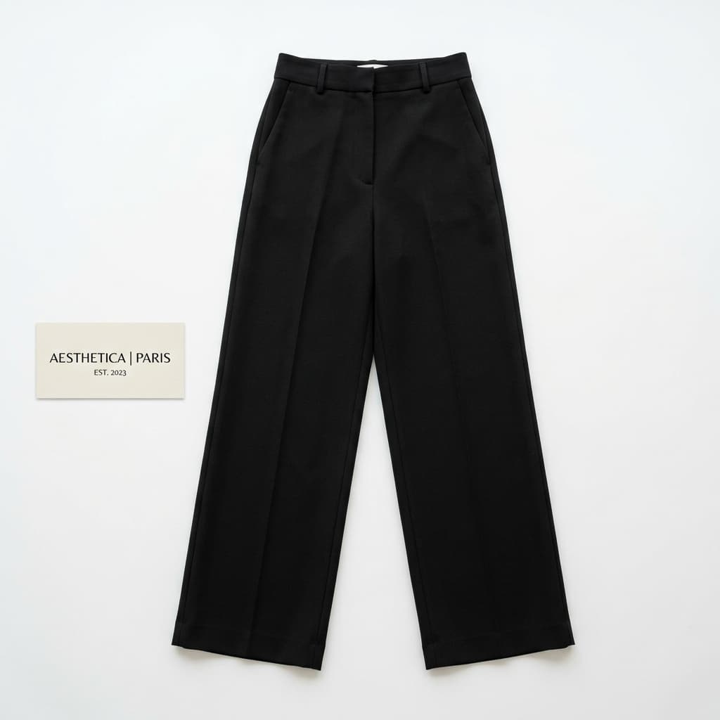 Noir Wide-Leg Pants