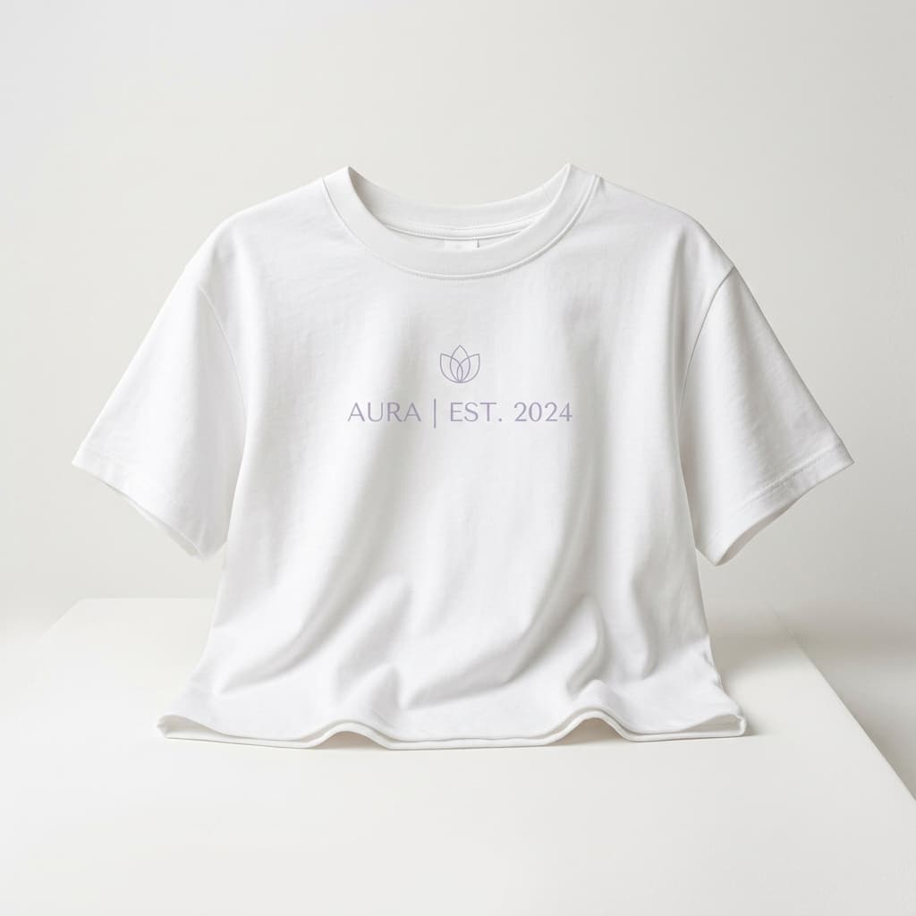 Sculpt Ribbed Cropped Tee 3