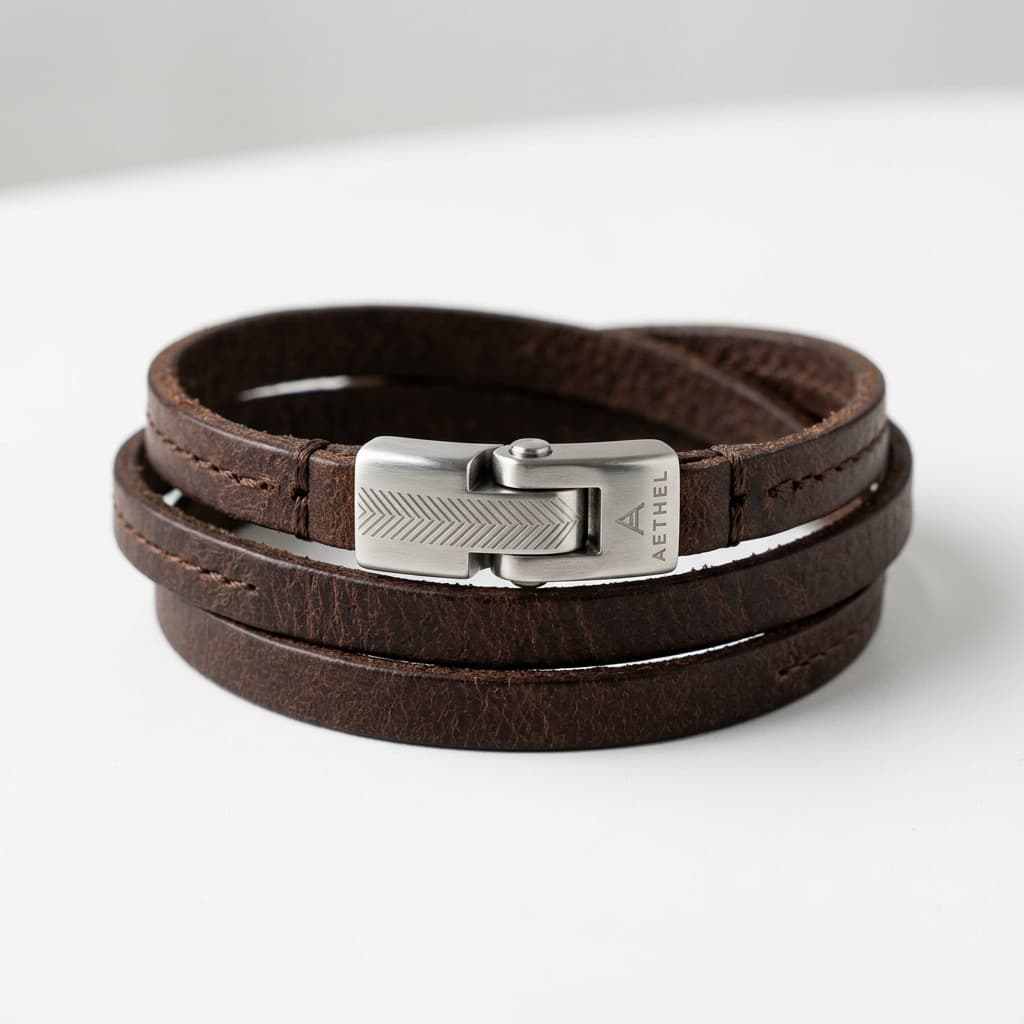 Leather Wrap Bracelet
